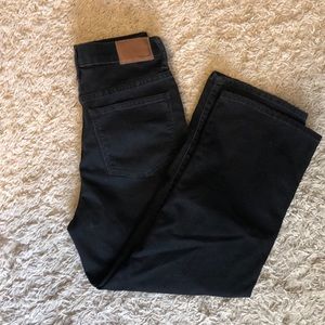 Madewell Slim Wide-Leg Crop Jeans size 29